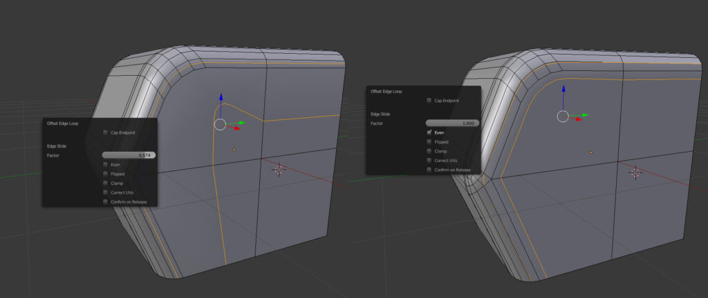 Modelado Hard Surface: Edge Slide