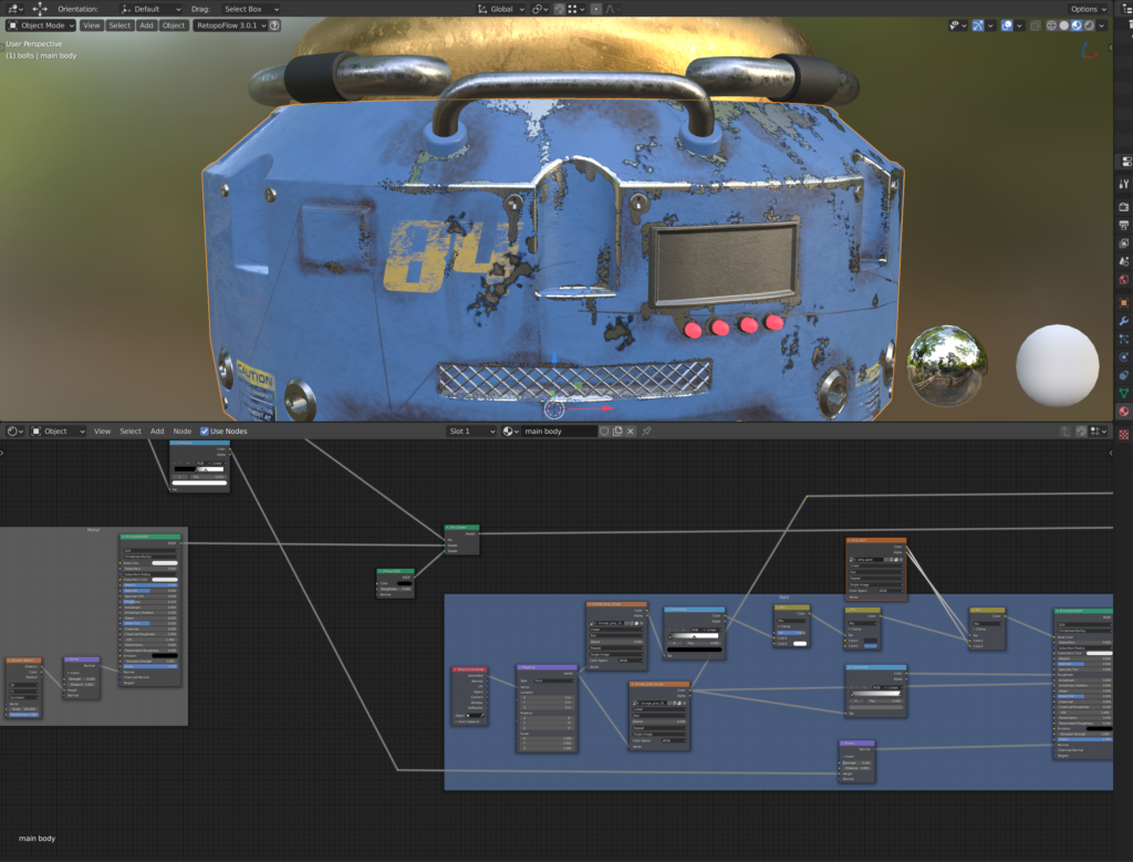 Texturizado en Blender Texture Paint