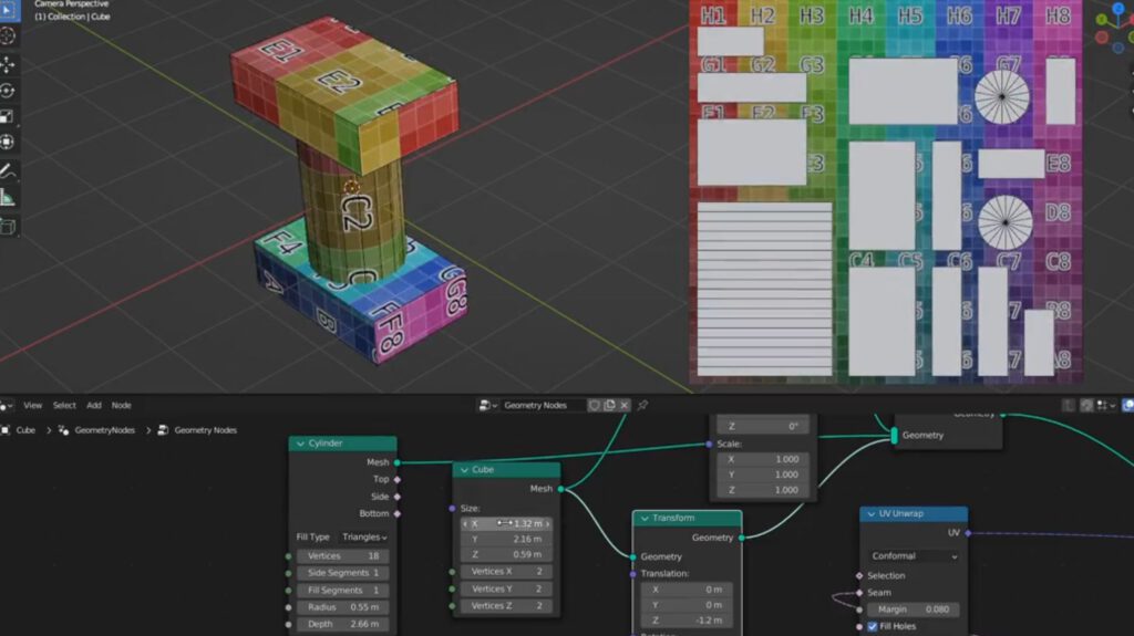 Texturizado en Blender UV Mapping