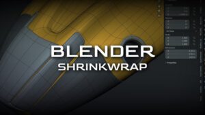 Shrinkwrap en Blender