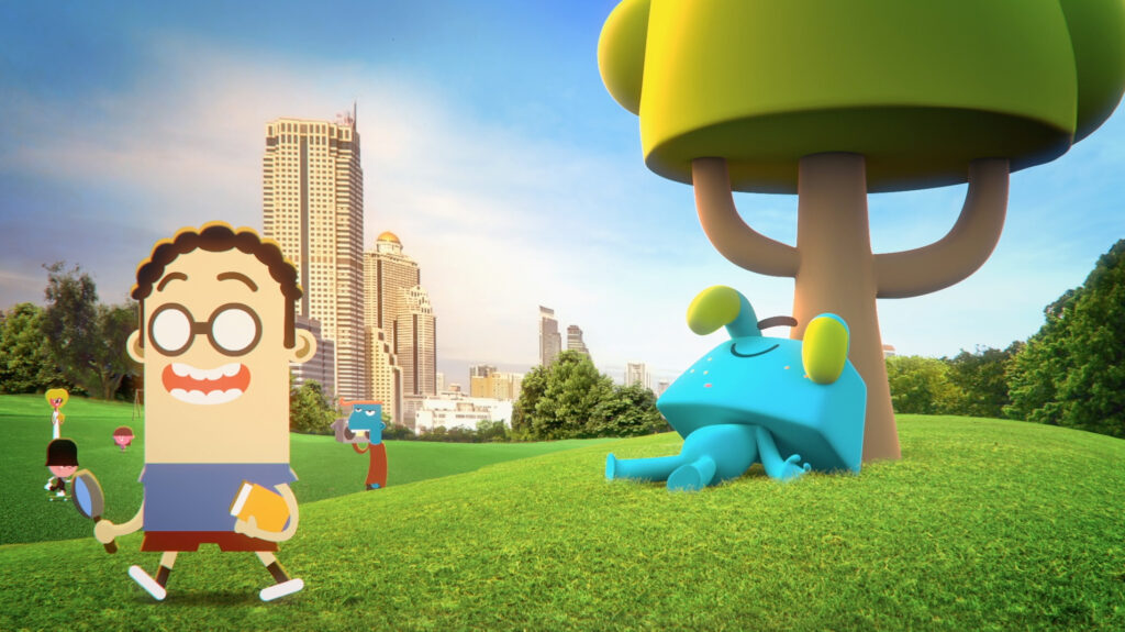 Animación 3D Cartoon