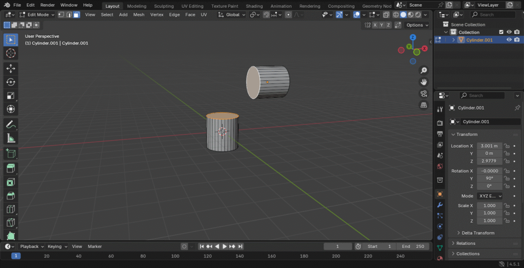 Seleccionar caras para unirlas