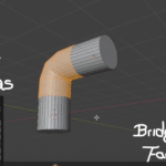 Unir caras en Blender o Bridge Faces